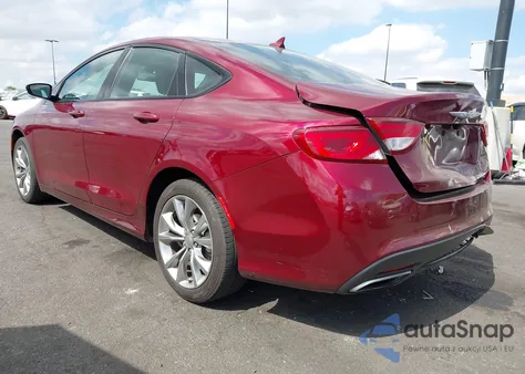2015 Chrysler 200 S из США, поврежденный, VIN 1C3CCCBB7FN568086
